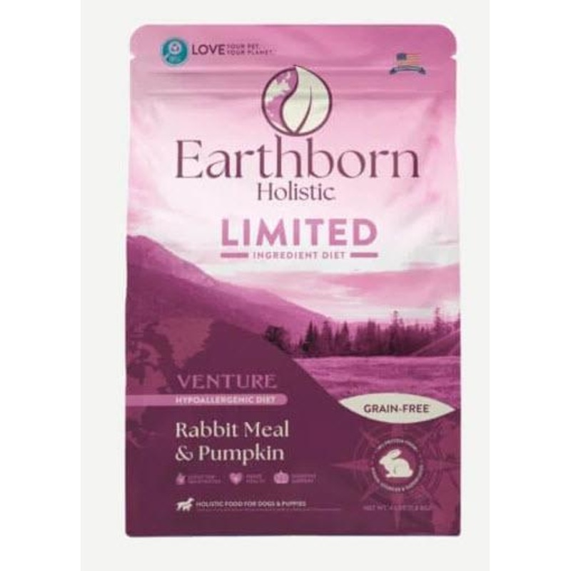Earthborn Dog Food Venture Rabbit & Pumpkin
