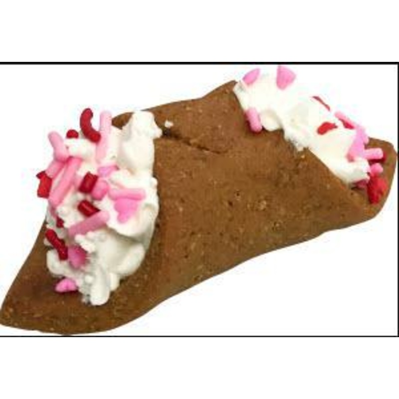 Preppy Puppy Valentine's Cannoli