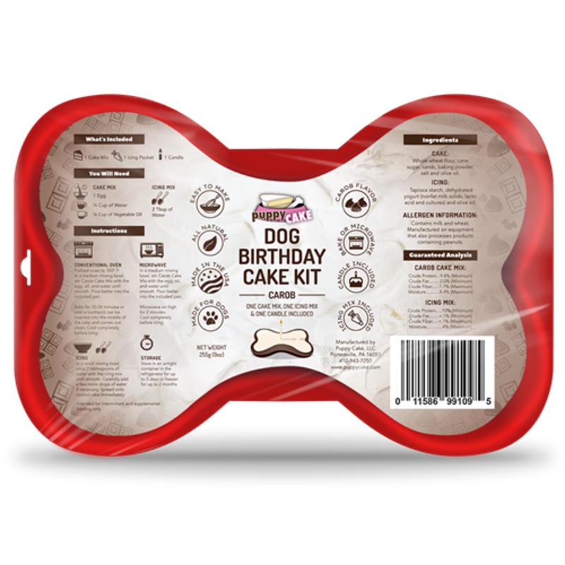 Puppy Cake Birthday Cake Kit