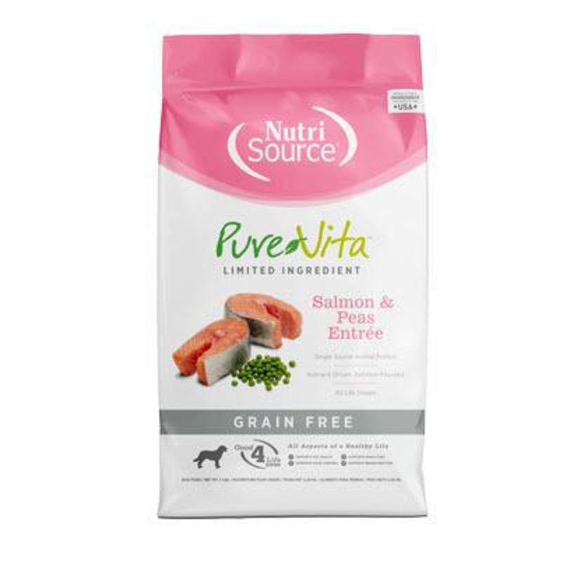 Pure Vita Dog Dry GF Salmon & Peas