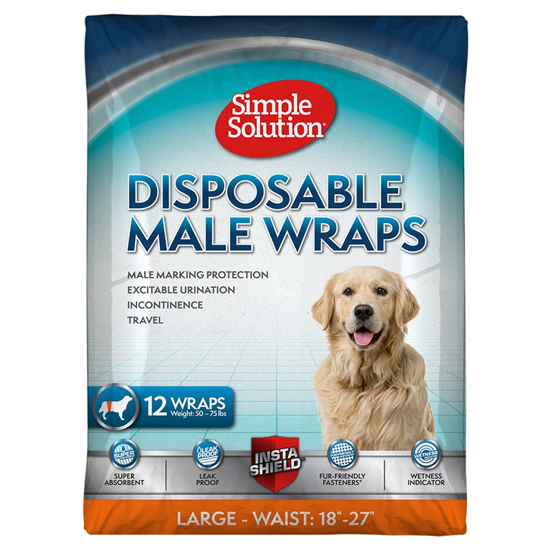 Simple Solutions Disposable Diapers Male Wrap