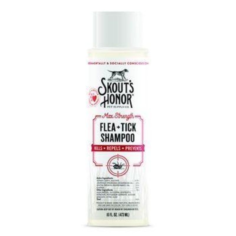 Skouts Honor Flea & Tick Shampoo 16oz