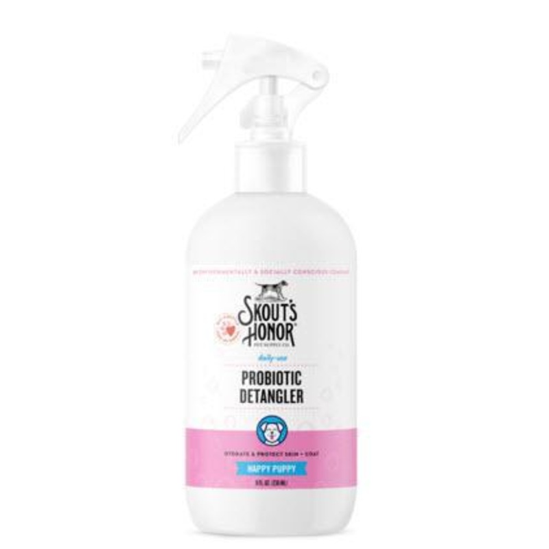 Skouts Honor Grooming Happy Puppy Probiotic Detangler 8oz