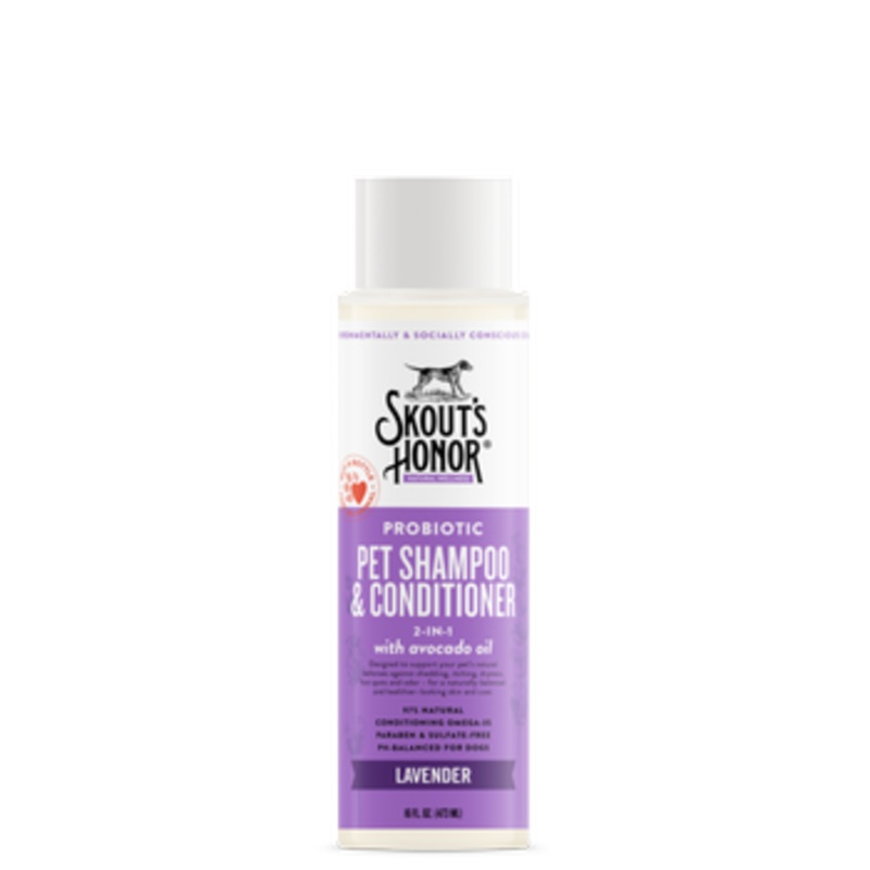 Skouts Honor Grooming Shampoo Plus Conditioner 16oz Lavender