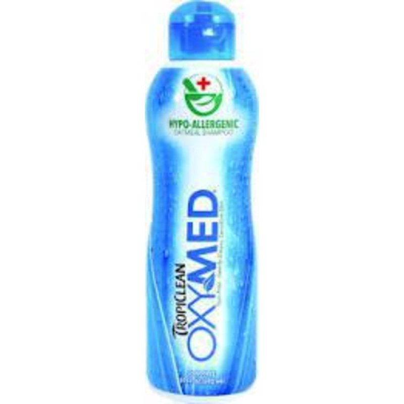 Tropiclean Oxy-Med Shampoo Hypo Allergenic Oatmeal 20 oz