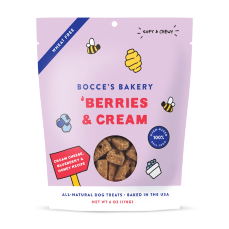 Bocce's Berries and Cream Treat