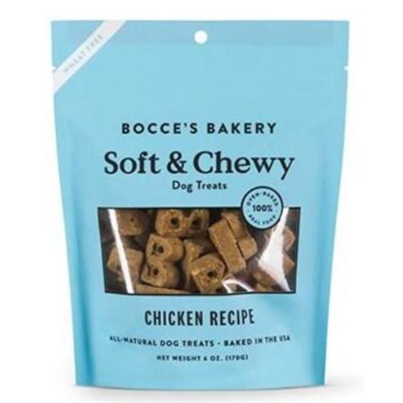 Bocce's Dog Treat Basics Soft & Chewy Chicken 6 oz