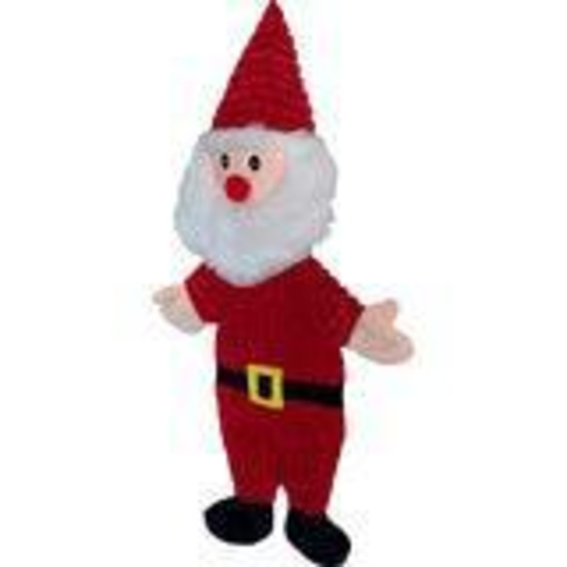 Christmas Flat Santa
