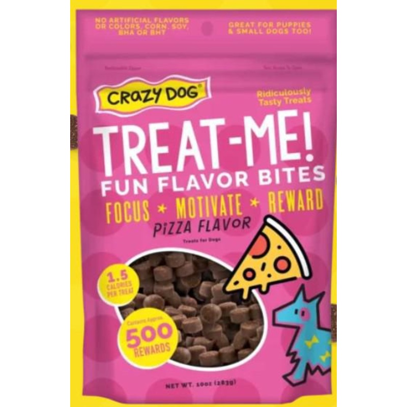 Crazy Dog Train-Me! Pizza Mini Treats 4 oz