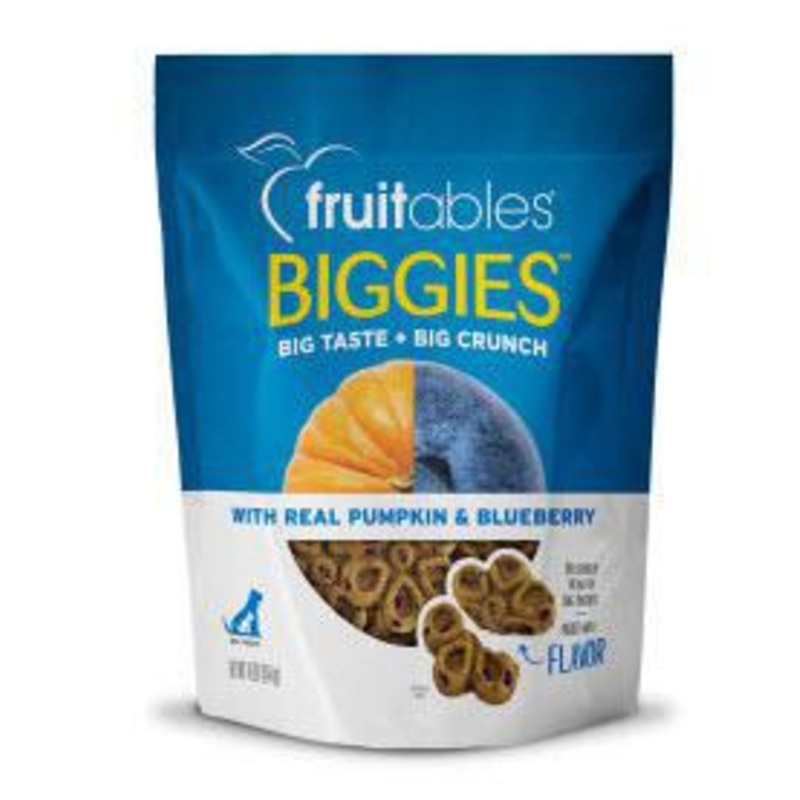 Fruitables Dog Treat Biggies Pumpkin & Blueberry 16 oz
