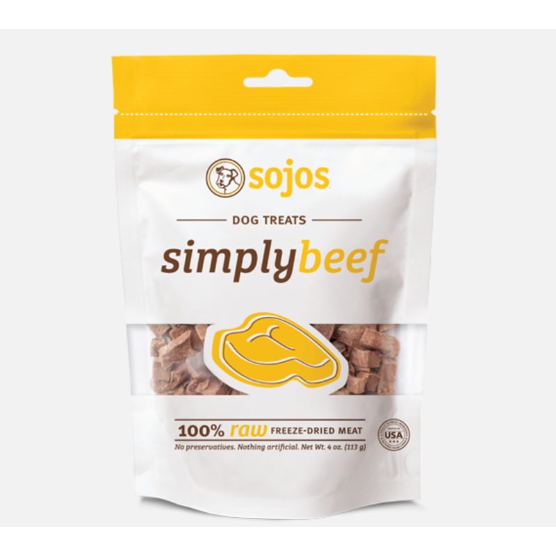 Sojos Simply Beef Dog Treats