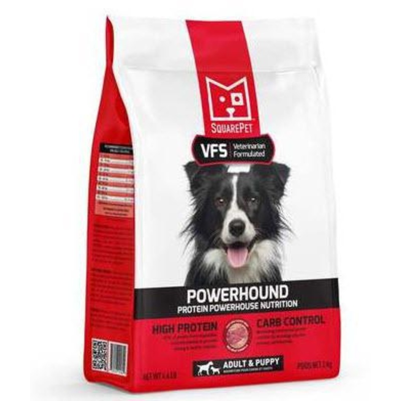 SquarePet Dog Food VFS POWERHOUND Red Meat