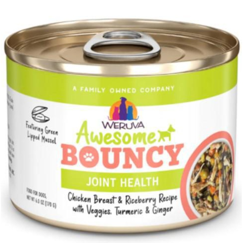 Weruva Dog Awesome Bouncy Chicken Veggie