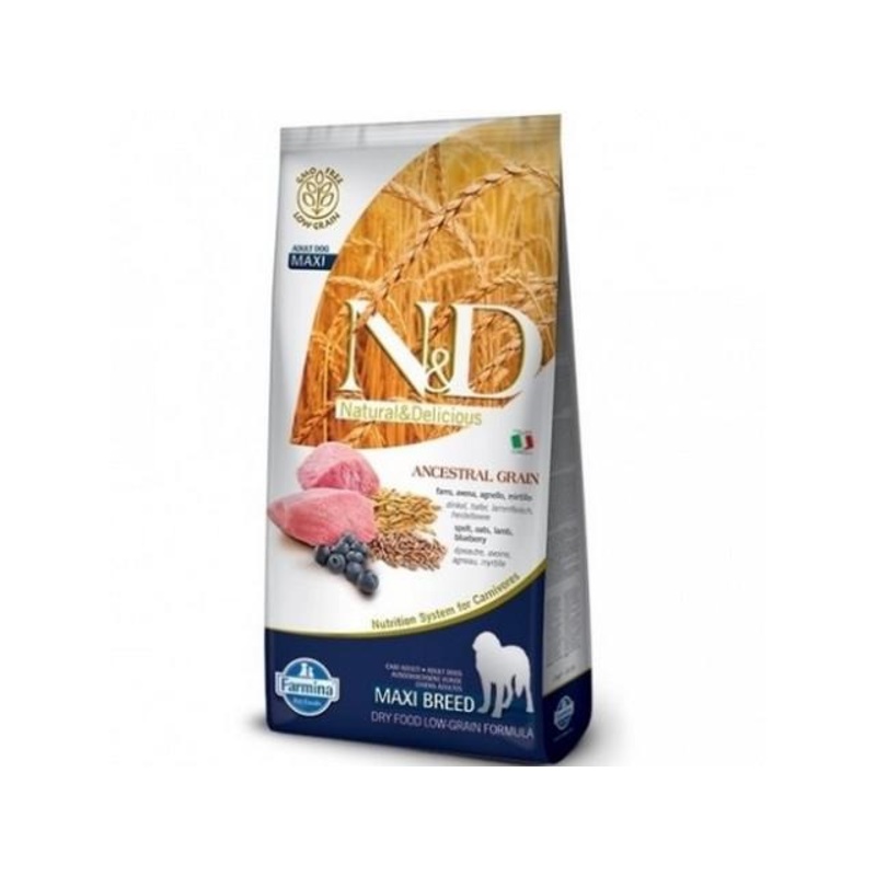 Farmina Dog Dry ANCESTRAL GRAIN Lamb & Blueberry Medium & Maxi