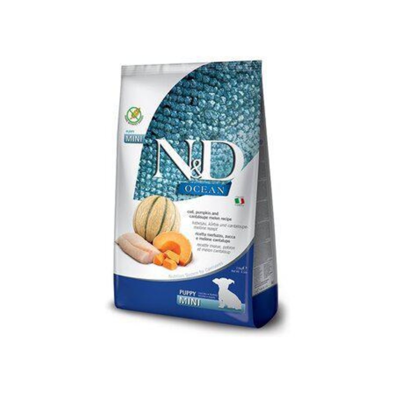 Farmina Dog Dry GF OCEAN Puppy Cod, Pumpkin, & Cantaloupe