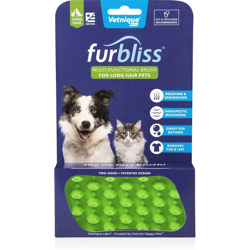Furbliss Small Breed Dogs Cats With Long Hair Green