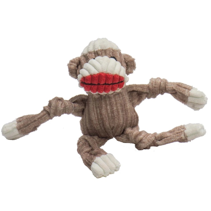 Huggle Hounds Knottie Sock Monkey