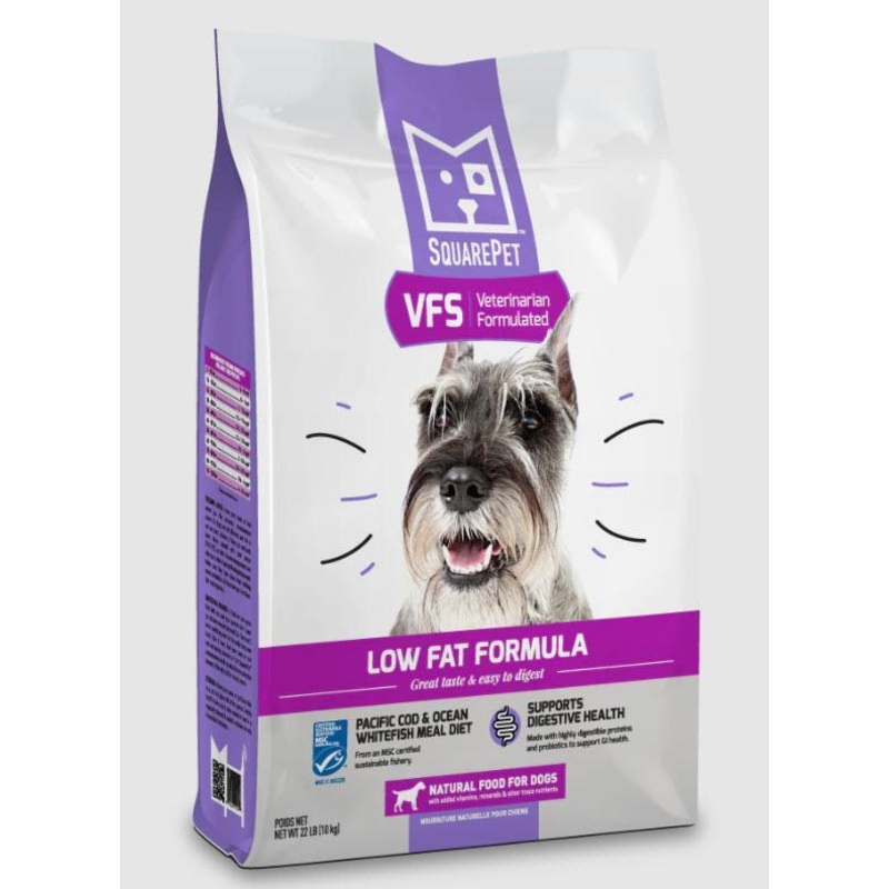 SquarePet Dog Dry Veterinarian Formulated Low Fat