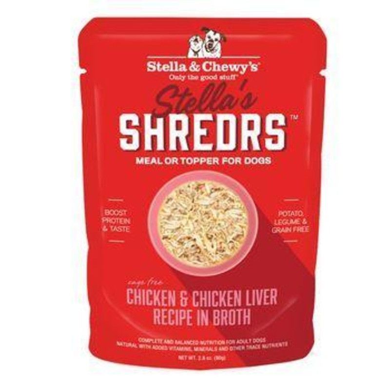 Stella & Chewys Dog Wet Shredrs 2.8oz