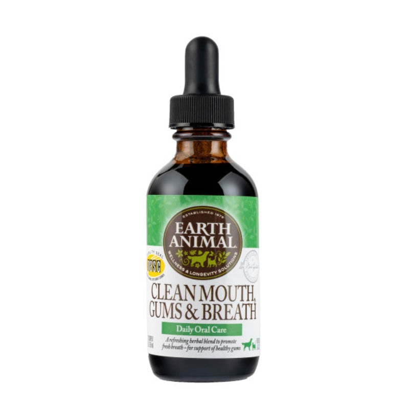 Earth Animal Remedies Clean Mouth, Gums & Breath 2 oz.