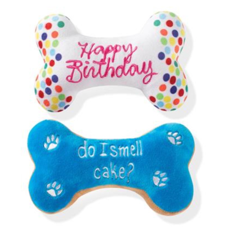 Fringe Birthday Bone Plush Cookies