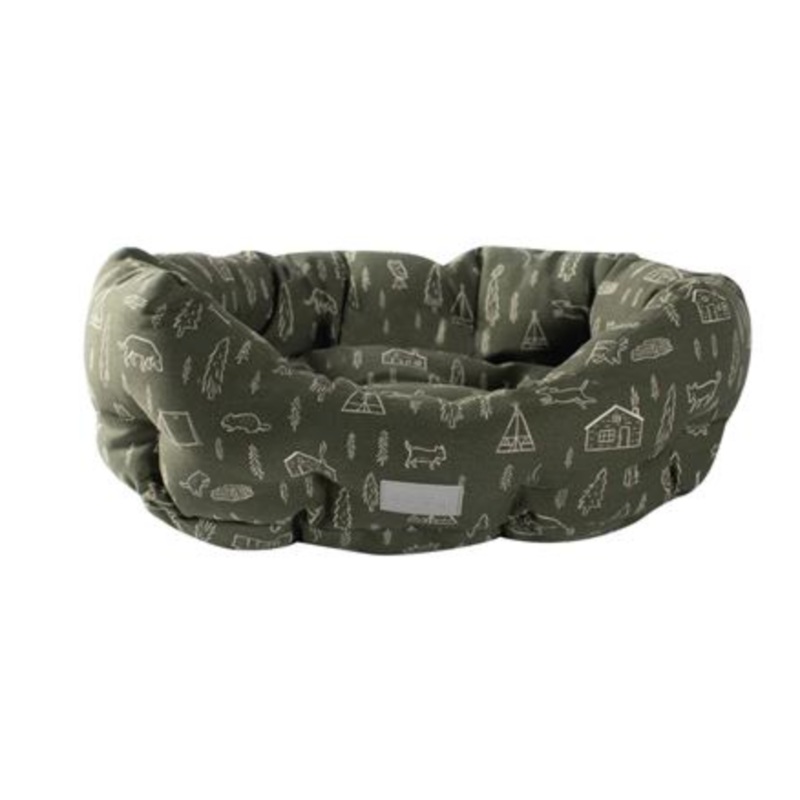 Fringe Camping Olive Round Cuddler