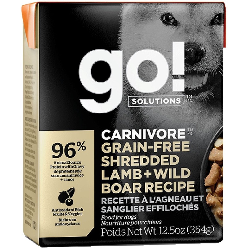 Go! Solutions Carnivore GF Shredded Lamb + Boar