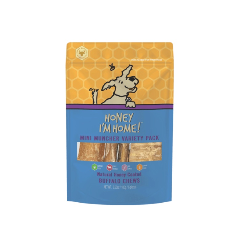 Honey I'm Home Mini Muncher Variety Pack 3.53 oz.