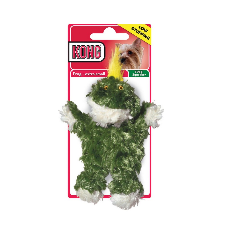 Kong X-Small Plush Frog