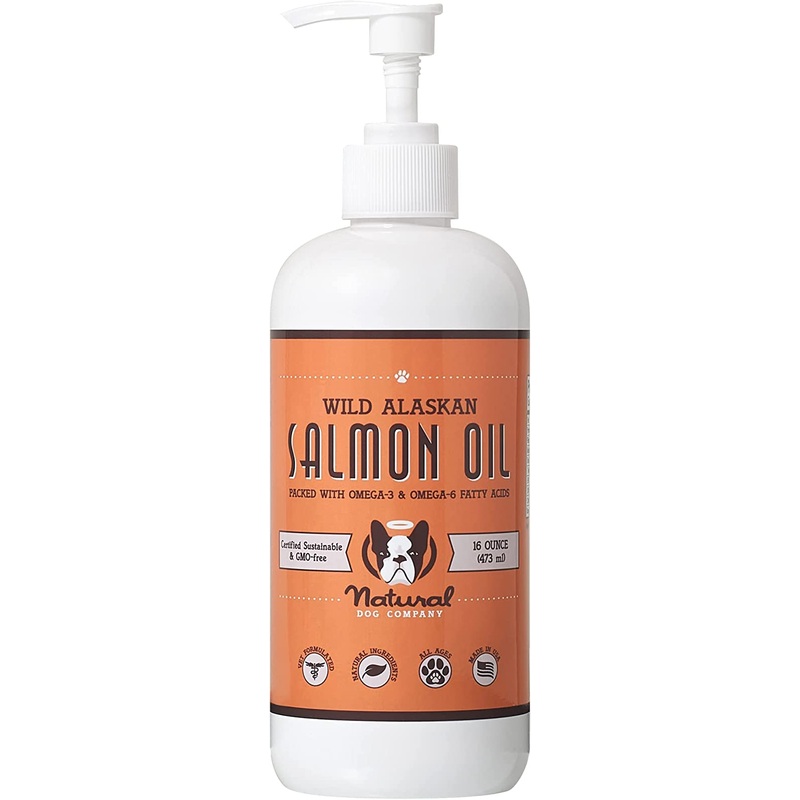 Natural Dog Company Wild Alaskan Salmon Oil 16 oz.