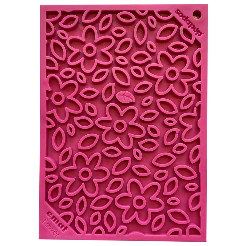 SodaPup Pink Flower Power Lickmat