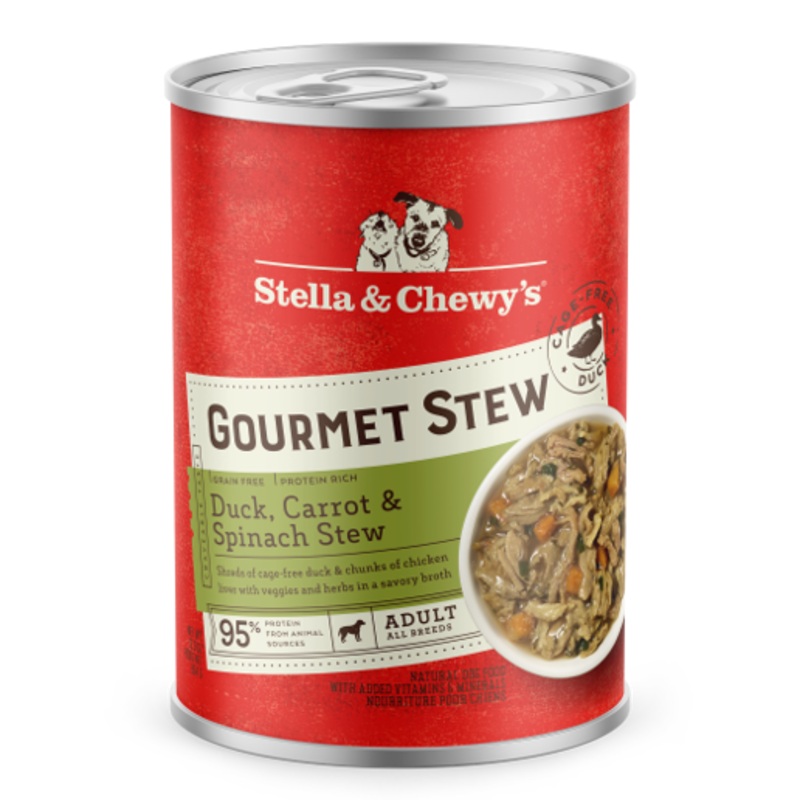 Stella & Chewys Duck, Carrot  Spinach Stew