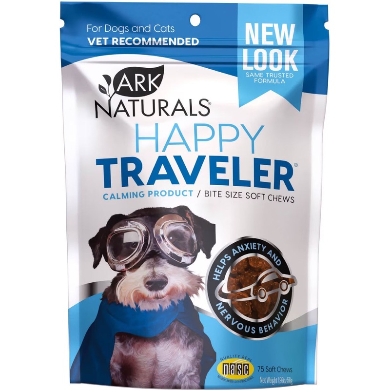 Ark Naturals Happy Traveler Calming Soft Chews 75 ct