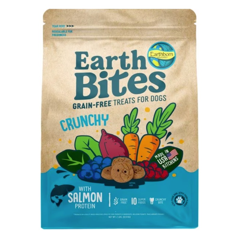 Earthborn Holistic EarthBites Grain Free Salmon & Pumpkin Treats