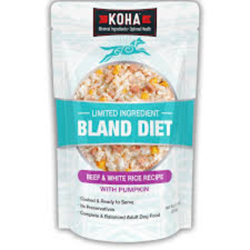 Koha Limited Ingredient Beef & White Rice Bland Diet for Dogs