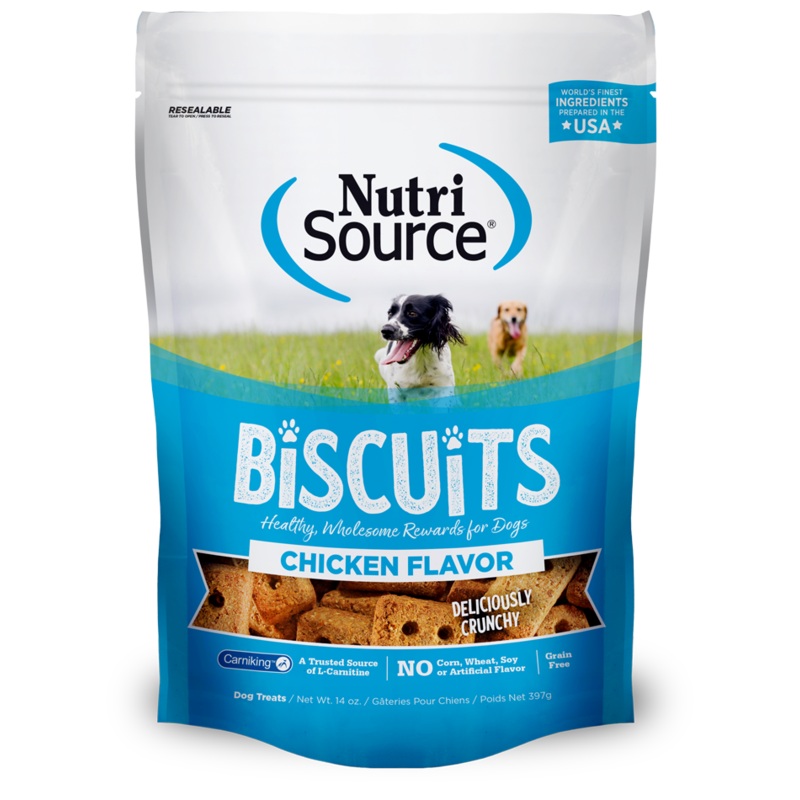 Nutri Source Grain Free Chicken Biscuits 14 oz.