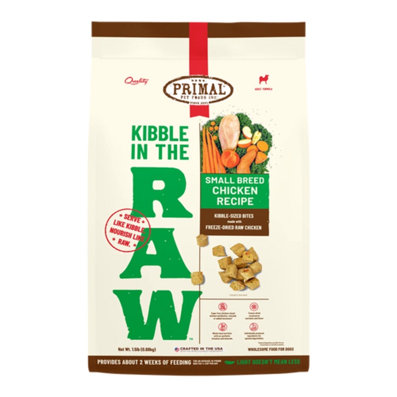 Primal Kibble in the Raw Small Breed