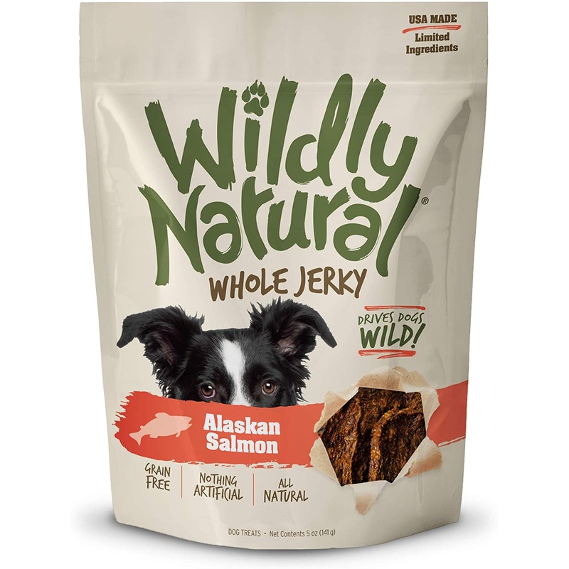 Wildly Natural Whole Alaskan Salmon Jerky 5 oz.