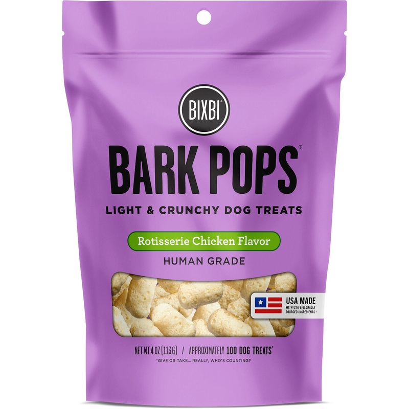 Bixbi Rotisserie Chicken Bark Pops 4 oz.