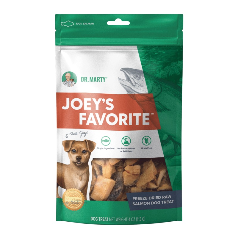 Dr. Marty Joeys Favorite Freeze Dried Salmon 4 oz.