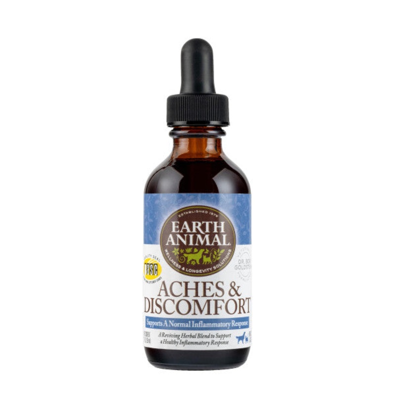 Earth Animal Remedies Aches & Discomfort 2 oz.
