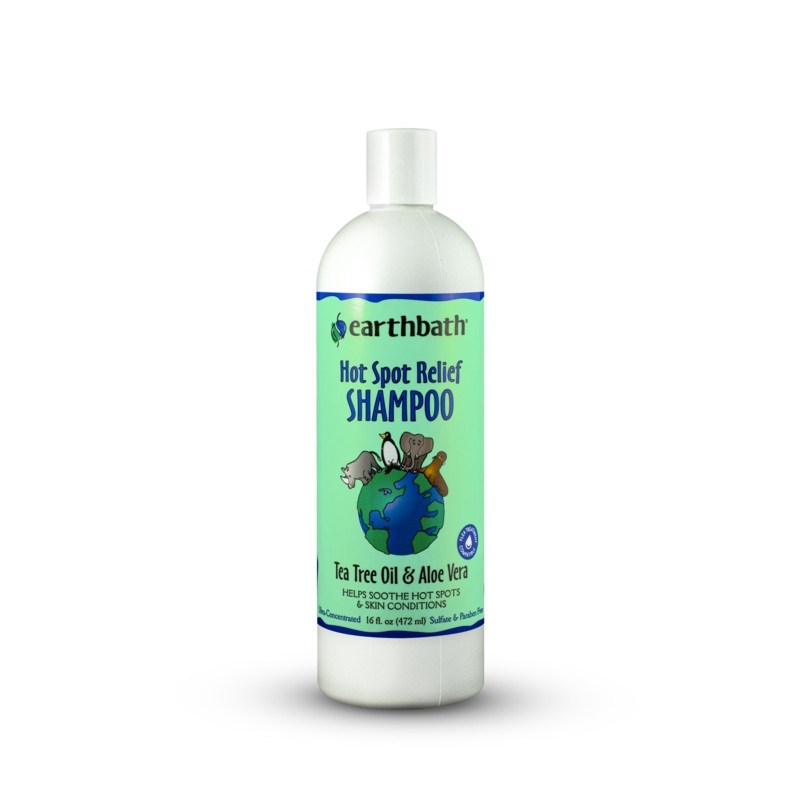 Earthbath Hot Spot Tea Tree & Aloe Shampoo 16 oz.