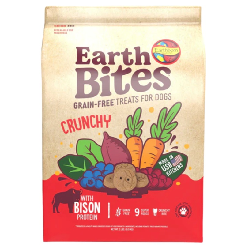 Earthborn Holistic EarthBites Grain Free Bison & Pumpkin Treats