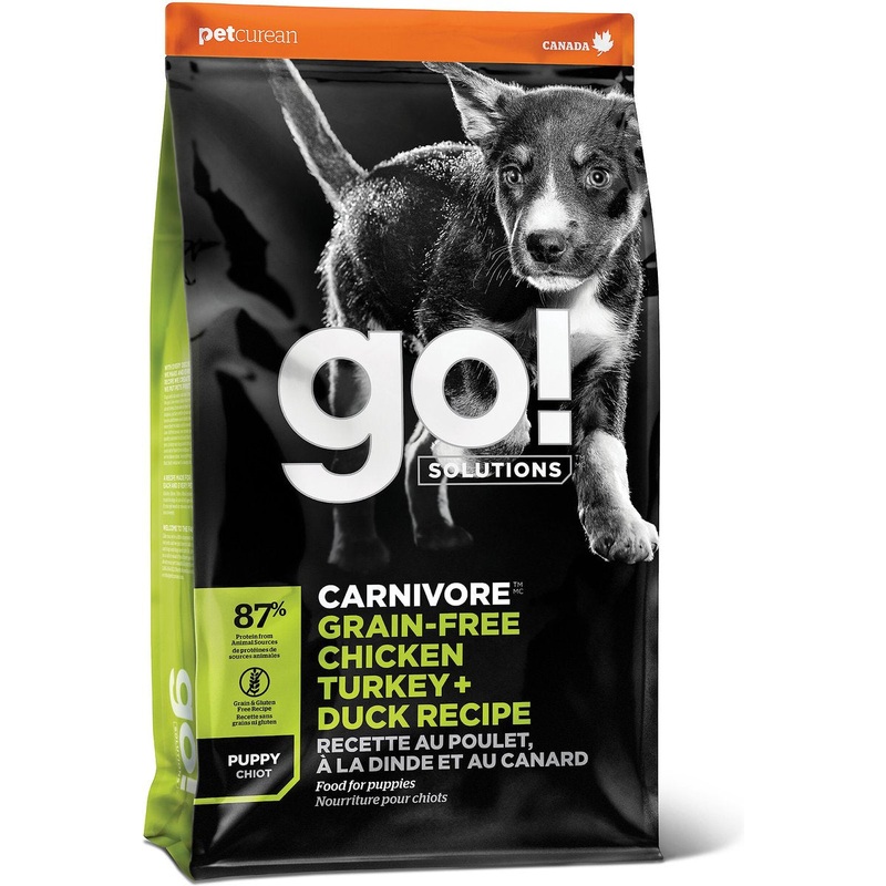 Go! Carnivore Grain Free Chicken, Turkey & Duck Puppy