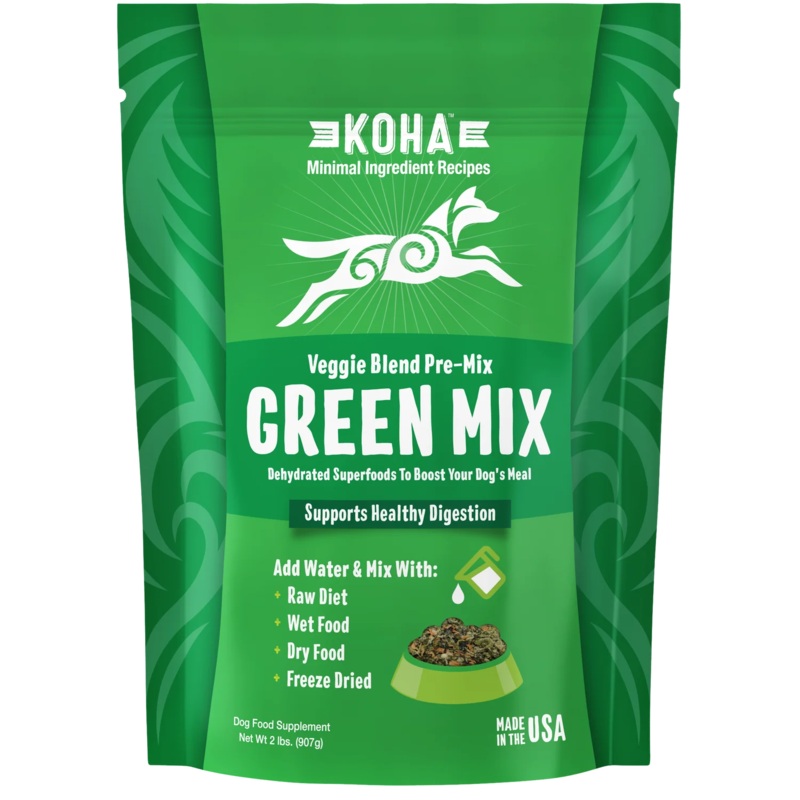 Koha Veggie Blend Pre-Mix Green Mix Supplement 2 lb