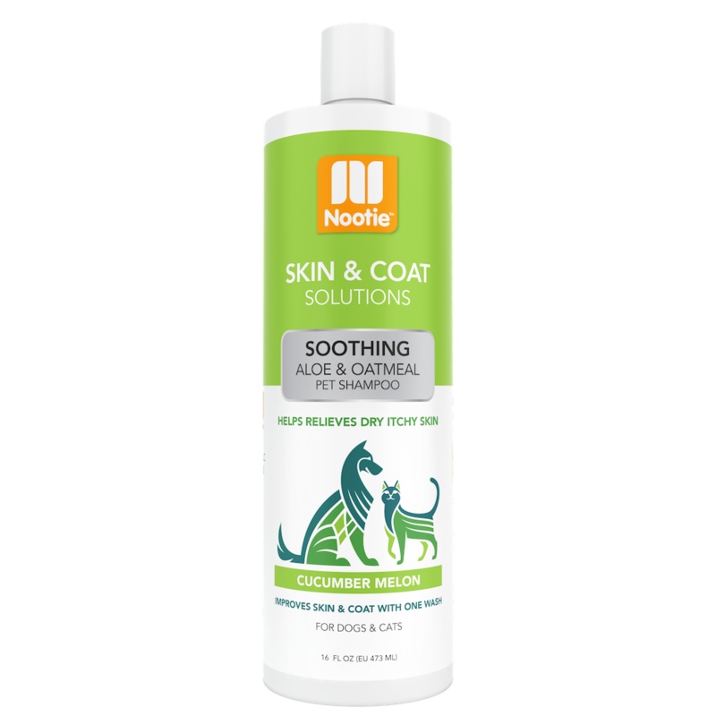 Nooties Shampoo Soothing Oatmeal Cucumber Melon 16oz
