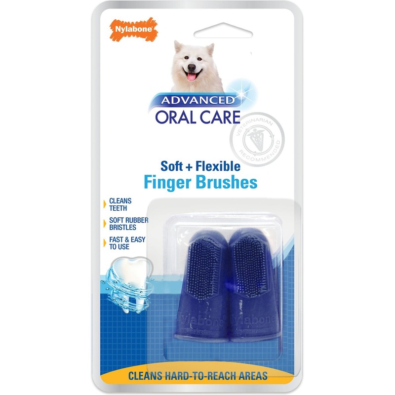 Nylabone Oral Care Finger Brush 2 ct.