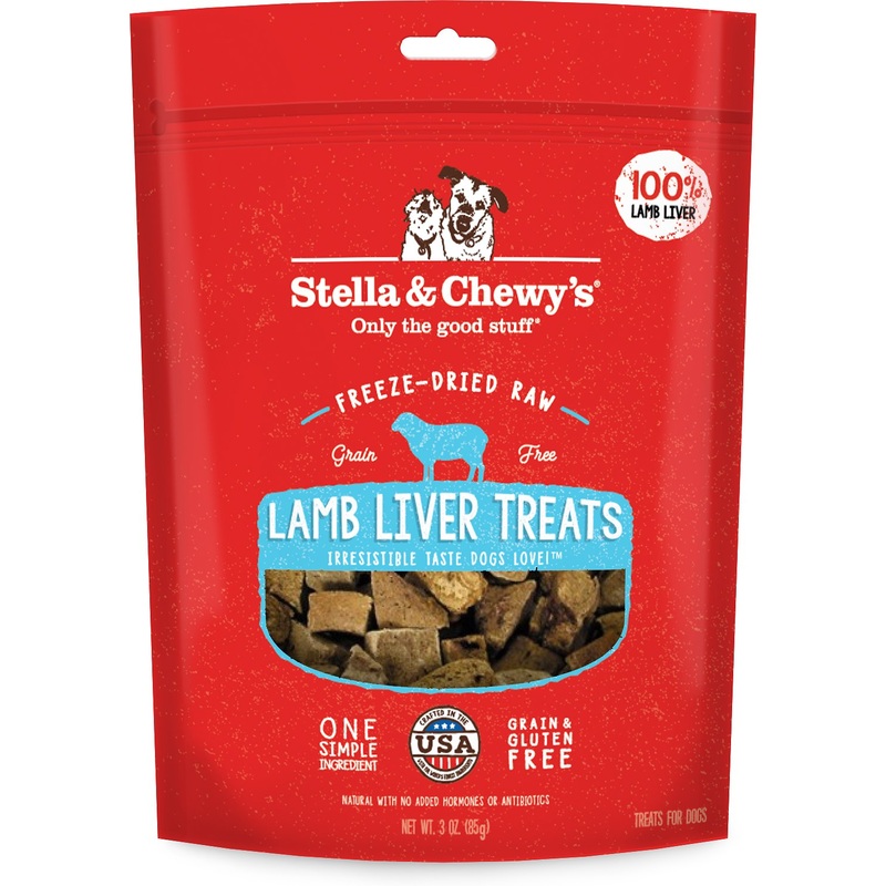 Stella & Chewy's Freeze-Dried Lamb Liver Treats 3 oz.