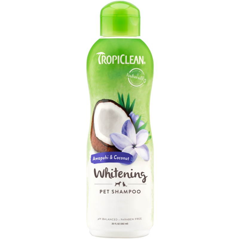 Tropiclean Awapuhi & Coconut Whitening Shampoo 20 oz.