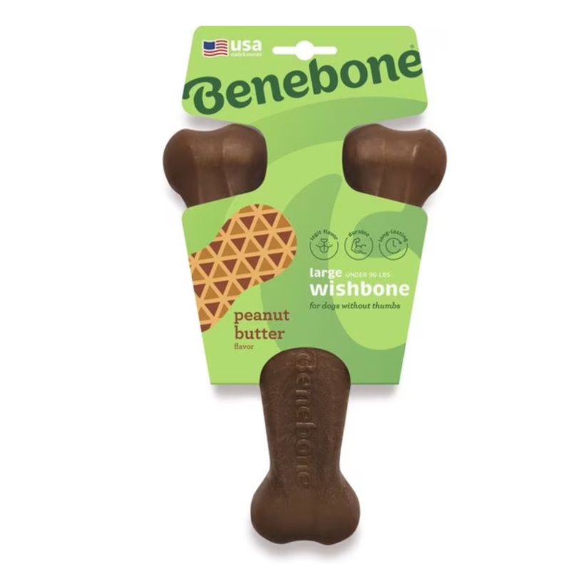 Benebone Wishbone Chew Peanut Butter Flavor